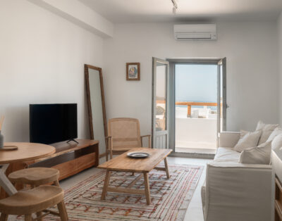 Siora of Paros Castelis – Panoramic View & Pool